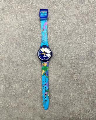 Swatch Parmalat Aviazione Vintage – Aereo e Mappa 