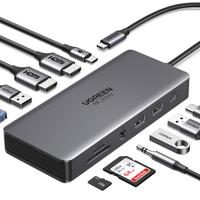 Docking Station UGREEN Pro 211, 11-in-1 Dual 4K