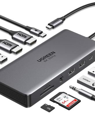 Docking Station UGREEN Pro 211, 11-in-1 Dual 4K