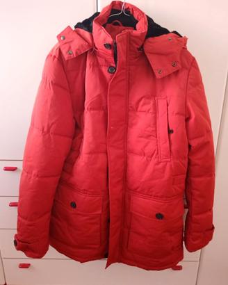 Giubbotto XL rosso invernale super caldo.