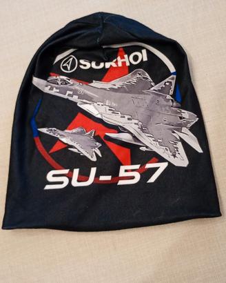 Berretto tema aeronautica Sukhoi Su-57 