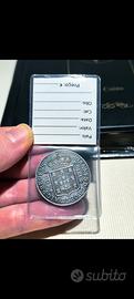 Moneta in argento da 400 Reis Portogallo  1816