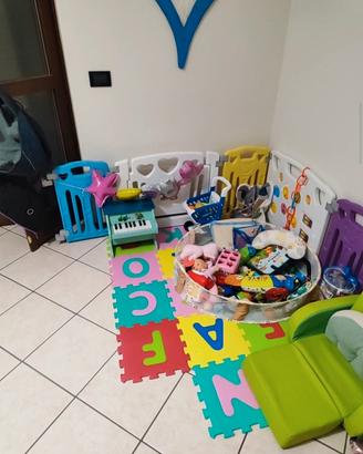 Box giochi per bambini