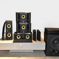 Sistema Home Theater B&W (Bowers & Wilkins)