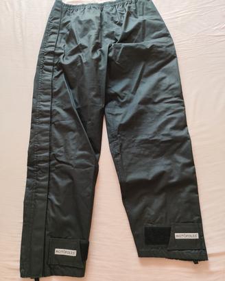 Pantaloni copripantaloni moto pioggia  tg. 50