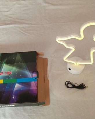 Lampade a led angelo stella fenicottero 