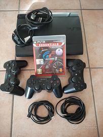 Lotto PS3 Super Slim + gioco