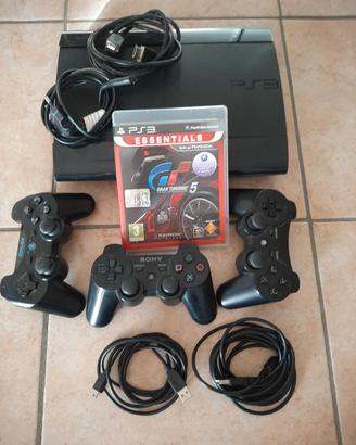 Lotto PS3 Super Slim + gioco