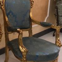 Poltrone stile barocco