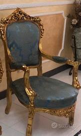 Poltrone stile barocco