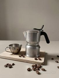 Caffettiera vintage Lagostina Vesuvia alluminio