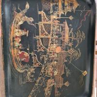 Vassoio vintage giapponese orientale