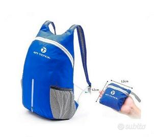 Zainetto borsa in nylon richiudibile