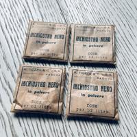 4 Bustine vintage di inchiostro prezzo cadauno