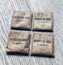 4 Bustine vintage di inchiostro prezzo cadauno