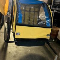 Carrello rimorchio per bambini bici