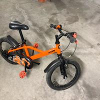Bici B-twin 16 pollici bambino