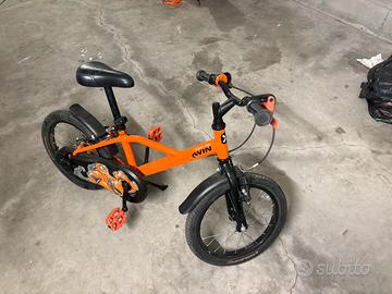 Bici B-twin 16 pollici bambino
