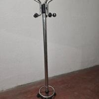 Appendiabiti piantana in ferro e acciaio anni 50 D