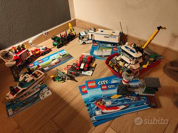 Sei set Lego city e creator