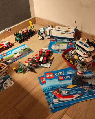 Sei set Lego city e creator