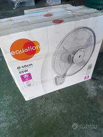 Ventilatore a muro con telecomando