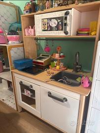 Cucina bambini ikea legno