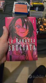 La ragazza bruciata Manga 1-4