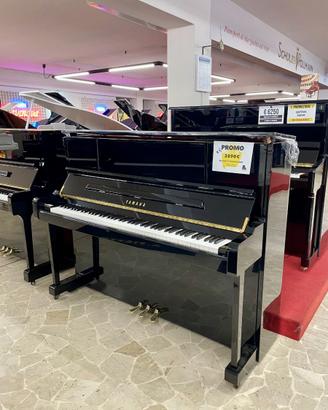 PIANOFORTE VERTICALE YAMAHA YU118DNS NERO LUCIDO