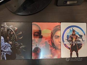 3 steelbook Videogames