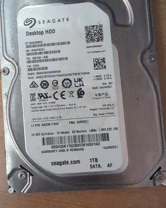 hd 1tb Seagate 