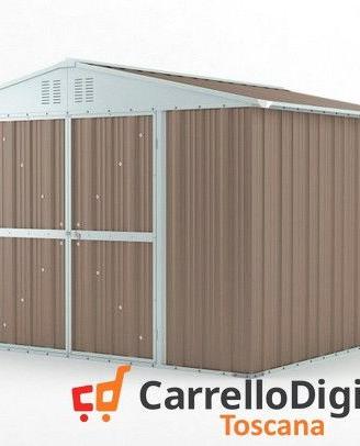 Box struttura lamiera Acciaio 327x307 tortora