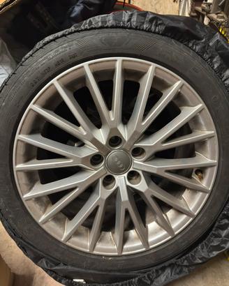 4 Cerchioni ORIGINALI audi 18” gommati