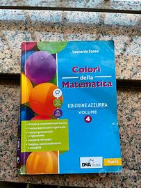 Colori della matematica 4 edizione azzurra