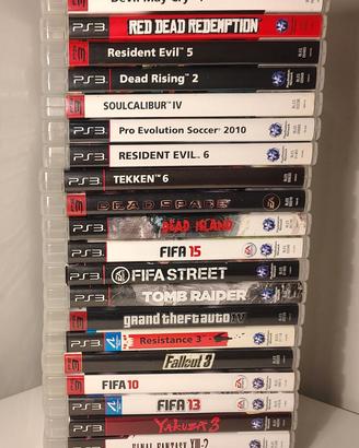 Giochi PS3 – tenuti benissimo