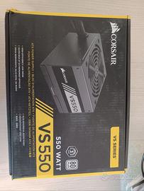 ALIMENTATORE CORSAIR VS550 – 550W 80 PLUS – USATO