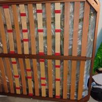 Rete e materasso matrimoniale 