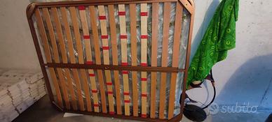 Rete e materasso matrimoniale 