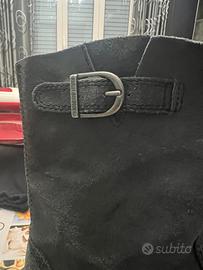 Stivali in cuoio harley davidson nuovi mai usati !