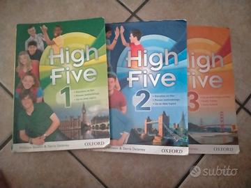 libri "High Five" d'inglese per scuola media