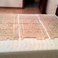 Set di 3 bei tappeti