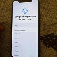 iPhone xs bianco