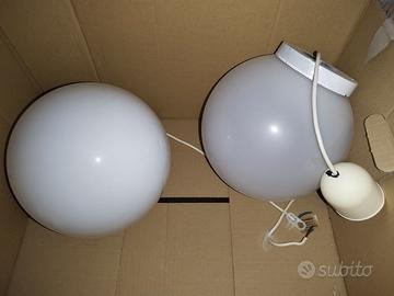 n. 16 lampade a soffitto a globo