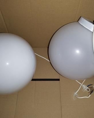 n. 16 lampade a soffitto a globo