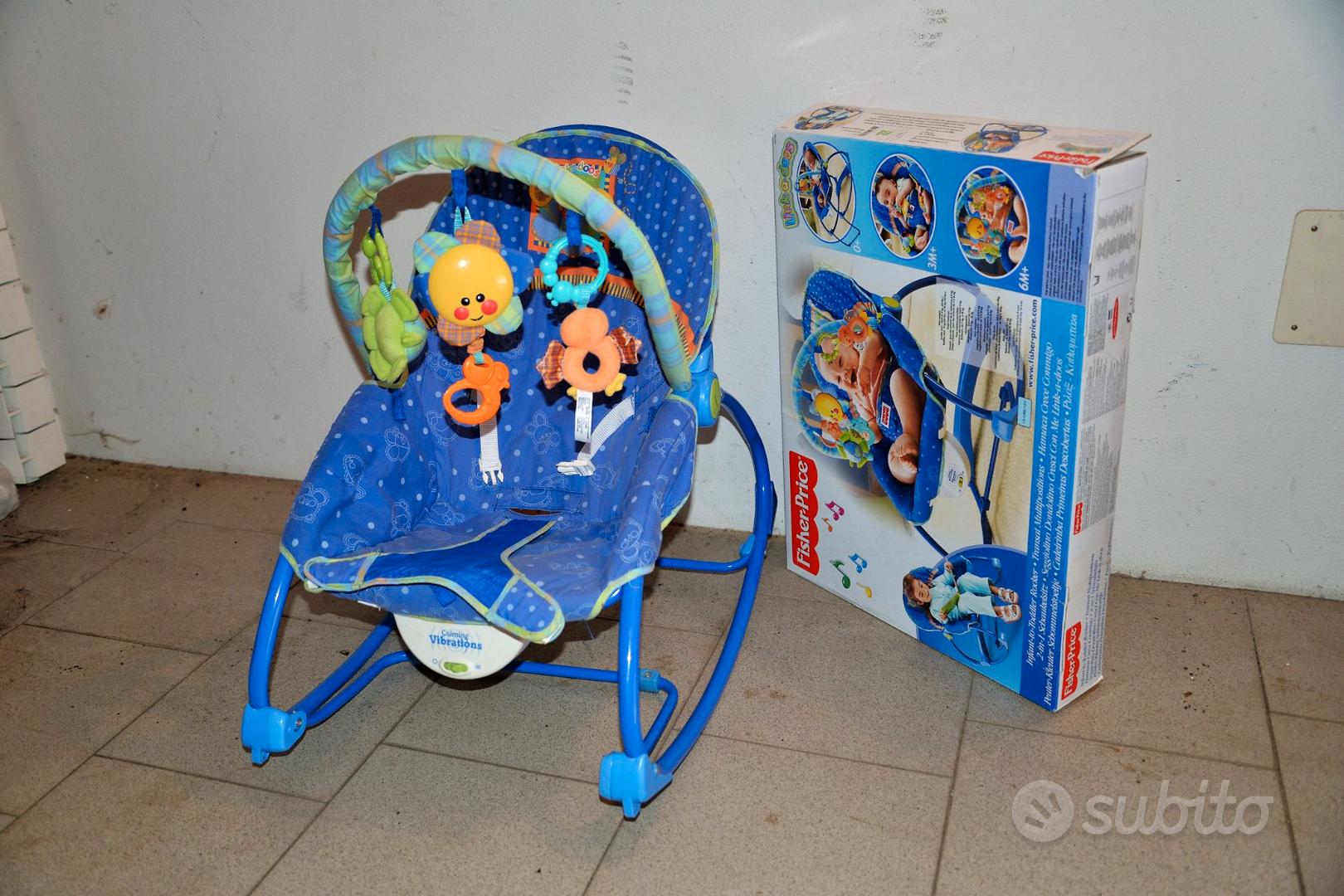 Sdraietta Fisher-Price See & Soothe - Con Oscillazione, Vibrazioni E Giocattoli, Design Foresta - Foto 9