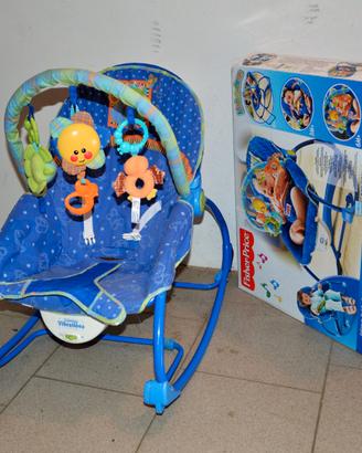 Sdraietta Fisher Price con vibrazione