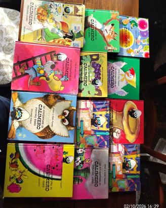 Libri vintage Calimero Pulcino Nero Pagot 12vol