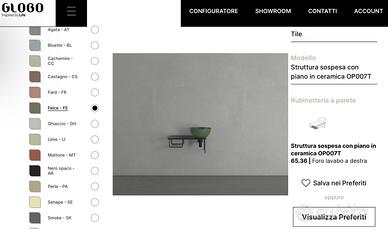 BAGNO COMPLETO: sanitari rubinetteria e arredo