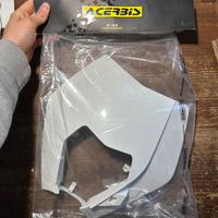 Mascherina/Maschera porta faro Ktm exc08-11 bianca