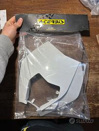 Mascherina/Maschera porta faro Ktm exc08-11 bianca